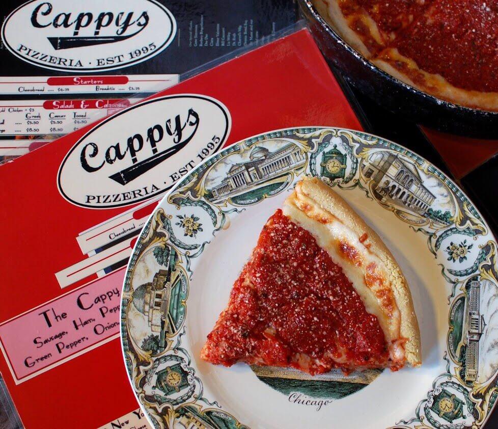 Chicago Style Deep Dish Pizza Chicago Style Deep Dish Pizza